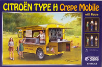 Citroën Type H Crepe Mobile with figures, 1:24