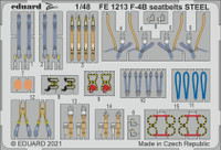 F-4B Seatbelts Steel (for Tamiya), 1:48