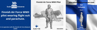 Finnish Air Force WWII Pilot, 1:32