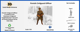Finnish Civilguard Officer, 1:35