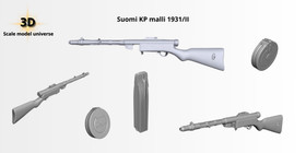 Finnish Late Model 1931/II SMG 