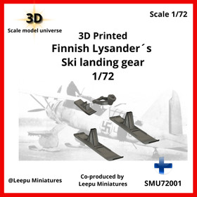 Finnish Lysander's Ski landing gear 1:72 (pidemmällä toimitusajalla)