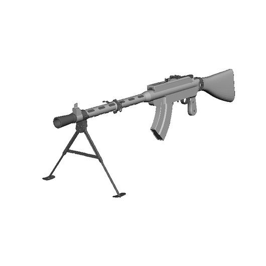 Finnish WW2 Light Machine Gun Lahti-Saloranta m/1926 1:16