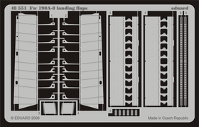 Fw 190A-8 landing flaps (for Eduard), 1:48