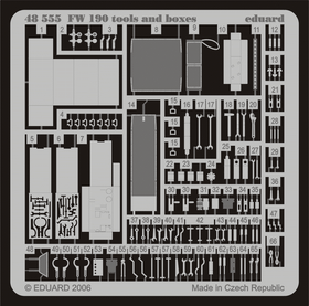 Fw 190A/F tools and boxes, 1:48