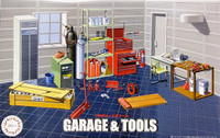 Garage & Tools, 1:24