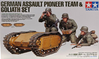 German Assault Pioneer Team & Goliath Set, 1:35