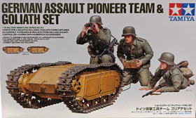 German Assault Pioneer Team & Goliath Set, 1:35 (pidemmällä toimitusajalla)