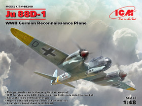 Ju 88D-1 WWII German Reconnaissance Plane, 1:48 (pidemmällä toimitusajalla)