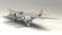 Ju 88D-1 WWII German Reconnaissance Plane, 1:48