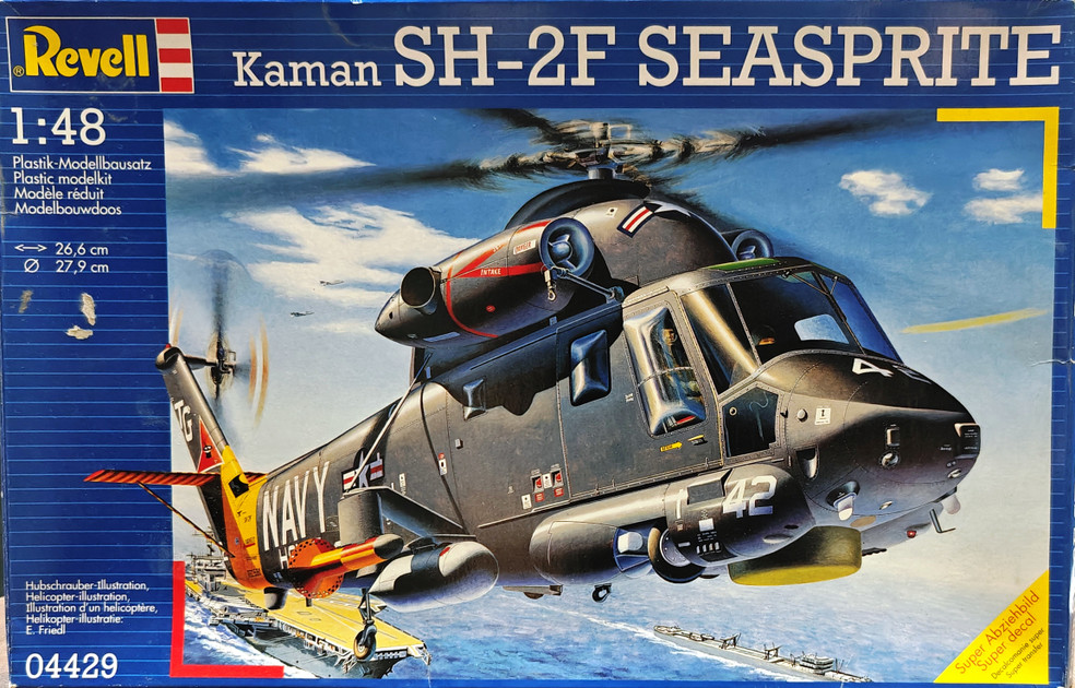 Kaman SH-2F Seasprite, pienoismalli, rakennussarja - Mallisto