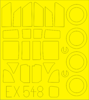 Ki-61-Id Masks (for Tamiya), 1:48