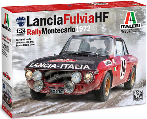 Lancia Fulvia HF Rally Monte Carlo 1972, 1:24