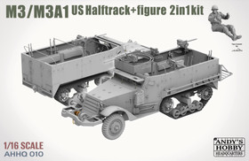 M3/M3A1 U.S. Halftrack, 1:16