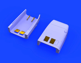 MiG-23MF Engine Air Intakes (for Trumpeter/Eduard), 1:48