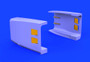 MiG-23MF Engine Air Intakes (for Trumpeter/Eduard), 1:48