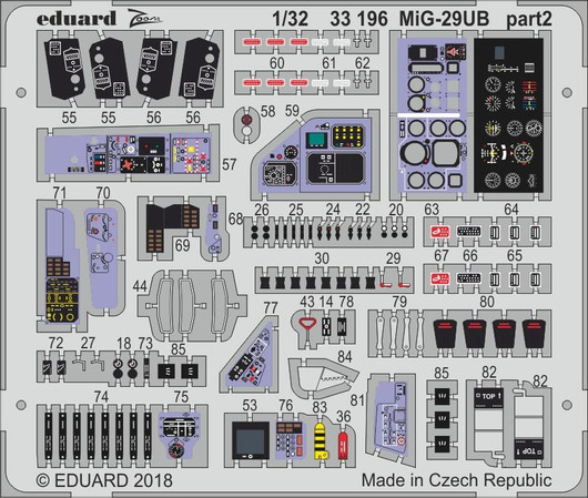 MiG-29UB (for Trumpeter), 1:32