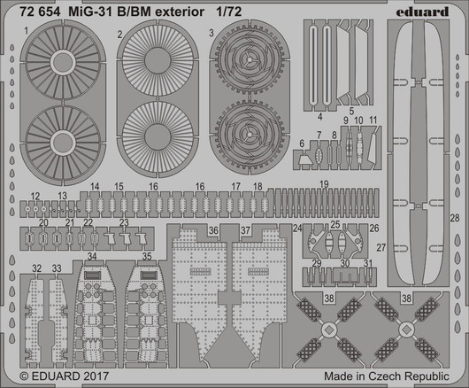 MiG-31B/BM BIG ED, 1:72