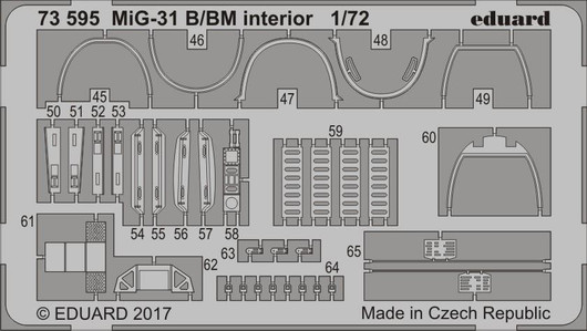 MiG-31B/BM BIG ED, 1:72