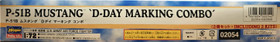 P-51B Mustang D-Day Marking Combo, 1:72