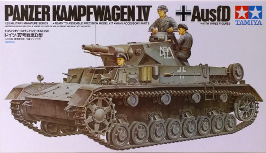 Panzerkampfwagen IV Ausf.D, 1:35 (pidemmällä toimitusajalla)