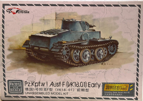Pz.Kpfw. I Ausf. F (VK18.01) Early, 1:72