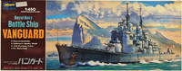 Royal Navy Battle Ship Vanguard, 1:450