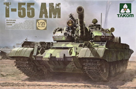 Russian Medium Tank T-55 AM, 1:35