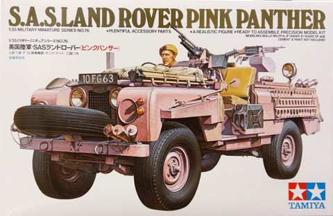 S.A.S. Land Rover Pink Panther, 1:35 (pidemmällä toimitusajalla)