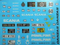 Scania LB-141 Decals, 1:24