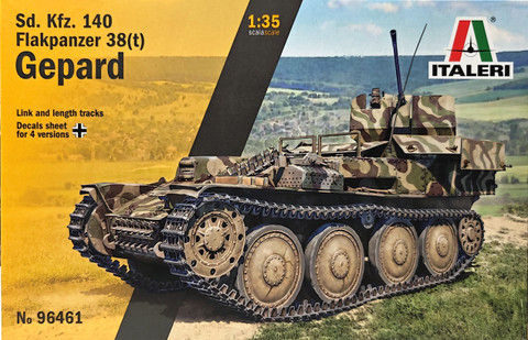 Sd.Kfz.140 Flakpanzer 38(t) Gepard, 1:35 