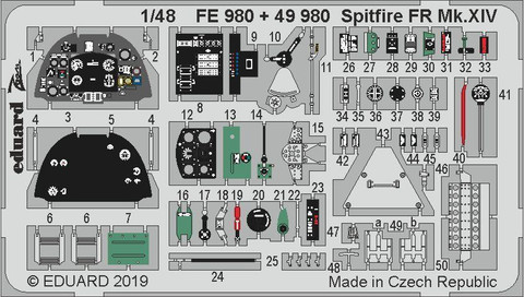 Spitfire FR Mk.XIV (for Airfix), 1:48