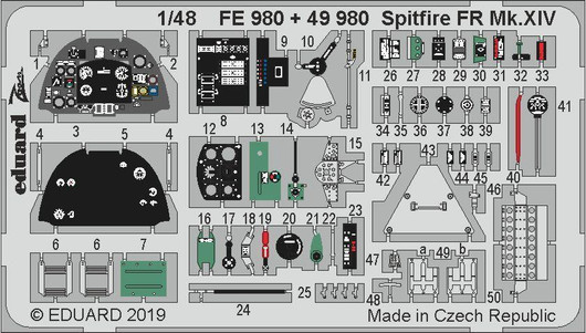 Spitfire FR Mk.XIV (for Airfix), 1:48