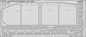 StuG III Ausf.G Schürzen (for Takom) , 1:35