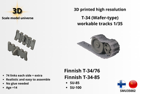 T-34 (Wafer-type) Workable Tracks 1:35 (pidemmällä toimitusajalla)