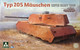 Typ 205 Mäuschen Super Heavy Tank, 1:35