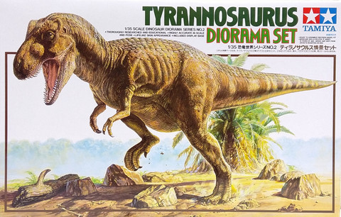 Tyrannosaurus Diorama Set, 1:35