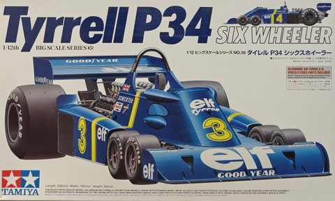 Tyrrell P34 Six Wheeler, 1:12