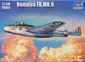 Vampire FB. MK. 9, 1:48 (pidemmällä toimitusajalla)