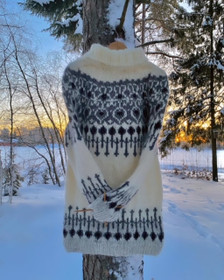 Pakkaskimara, knitting pattern, bulky