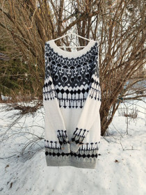 Pakkaskimara sweater, knitting pattern