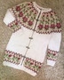 Ruususet cardigan, knitting pattern