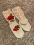 Ruususet Socks, knitting pattern