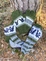 Metsojen Laulu -socks, knitting pattern