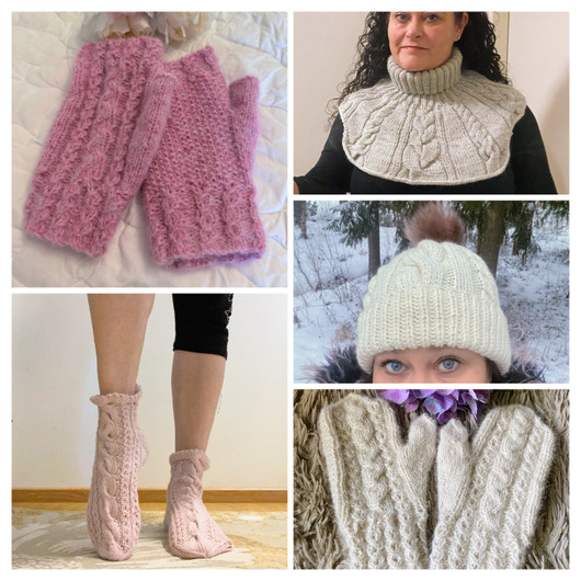 Palmikko -neuleohjesetti