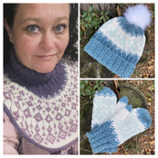 Talven lumo pipo, lapaset ja kauluri