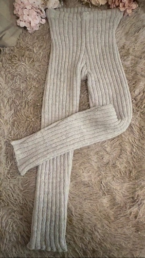 Arki -villahousut, neuleohje