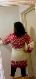 Jaspis knitted dress, knitting pattern