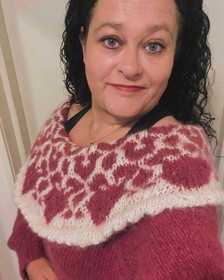 Karneoli -mekko, neuleohje