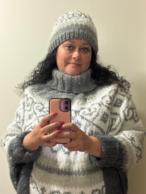 Sydänkäpy -myssy, neuleohje